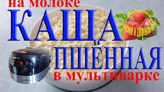 Пшенная каша как и сколько варить пшенную кашу на молоке и воде в мультиварке