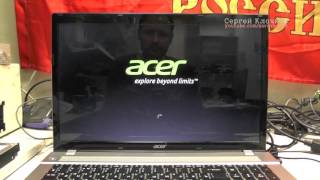 Заводские настройки ноутбук Acer