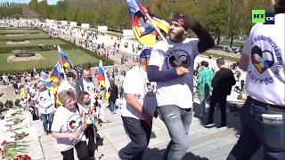 День Победы! Немцы, русские немцы в Берлине / изменение истории