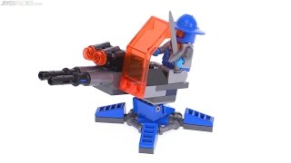 LEGO NEXO Knights Knighton Hyper Cannon review! 30373