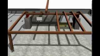 Κατασκευή πέργολας (3d animation)