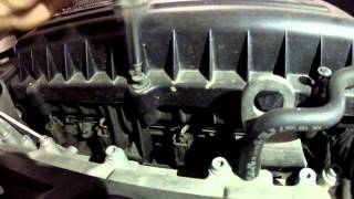 Как поменять свечи и воздушный фильтр на VW JETTA 6 (1,6 и 1,4)