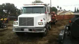 MOVING MY BOB TAIL DUMP TRUCK GYPSY PAVING