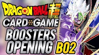 Ouverture de 24 Boosters Dragon Ball Super Card Game - B02 Union Force Opening