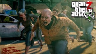 GTA 5 Зомби Апокалипсис - ТОЛПА ЗОМБИ УНИЧТОЖИЛА БАЗУ ЛЮДЕЙ В ГТА 5 МОДЫ 28! GTA 5 ОБЗОР МОДА ВИДЕО