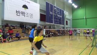 제5회 A1minton대회 남복20A (슈퍼스타)노시경/김득수 vs 김지훈/고경문(Why Academy)