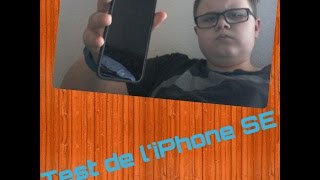 Test de l'iPhone SE
