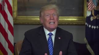 President Donald Trump gives IMPORTANT weekly Address to the Nation on Border Security