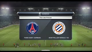 Paris SG - Montpellier HSC [PES 2013] | Ligue 1 2012-2013 (30ème Journée) | CPU Vs. CPU