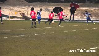 Fiestas de San Antón 2014 en Cadreita. Futbol benjamin, sábado 18 enero