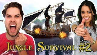 PIRATENSCHIP AANVALLEN! - JUNGLE SURVIVAL #2