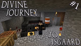 Minecraft 1.7.10 Divine Journey Ep 1: Our Journey Begins