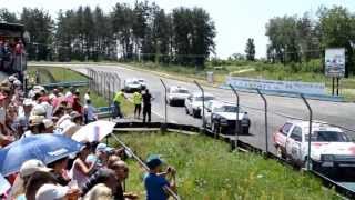Кольцевые автогонки 16.06.2013 второй день.  авария  Шабазов-Скуз Андрей