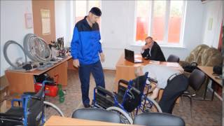 РЕМОНТ ИНВАЛИДНЫХ КОЛЯСОК "ISLAMIC RELIEF"