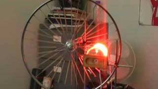 The Rubber Band Heat Engine