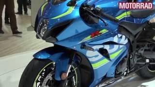Suzuki GSX-R 1000 2017 auf der INTERMOT 2016
