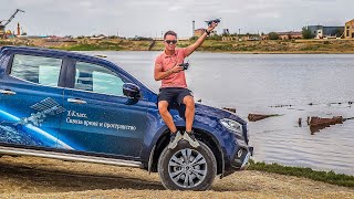 Mercedes Benz X Class на Аральском Море