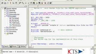 Network Programming using VC++ and Winsock Library| Networking|VC++ Video Tutorial