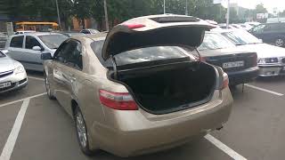 Автоматическое открытие багажника на Toyota Camry 40