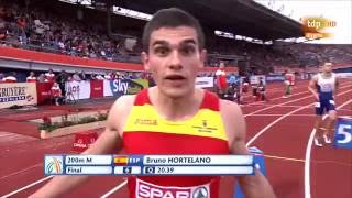 Final 200m Masculino Atletismo Cto. Europa Aire Libre Amsterdam 2016