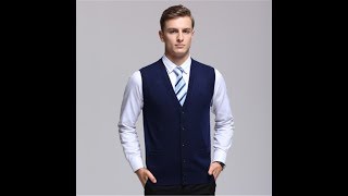 ОДЕЖДА с AliExpress - 2018! ? КЛАССИЧЕСКИЙ ВЯЗАНЫЙ МУЖСКОЙ ЖИЛЕТ