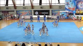 черлидинг 2016 чемпионат Моск. области выступление команды Млечный путь