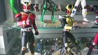 S.H.Figuarts Complete 20 Heisei + Ridewatch Stage Set + Showa Complete With Bike Collection