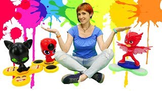Игрушки Леди-БАГ и Супер-Кот. Детский садик Капуки Кануки