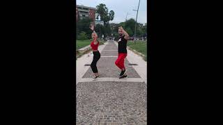 NON DIRE UNA PAROLA || Baby K · Alvaro Soler || Coreografia + di spalle || Andrea Stella || #shorts