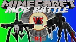 Nightmare vs Alien Битва мобов в Minecraft! "Mob Battle"