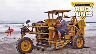 Kids Truck Video - Beach Cleaner