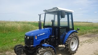 Самодельная кабина на мини-трактор