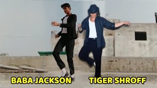 BABA JACKSON and TIGER SHROFF Amazing Michael Jackson Dance Style | Who is the Best in Mj Style