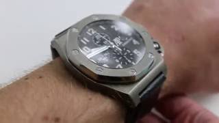 Audemars Piguet "T3" Royal Oak Offshore Chrono Luxury Watch Review