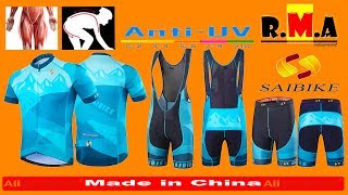 велоформа SAIBIKE из Китая ( веломайка + велошорты )