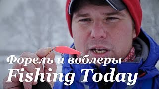 Ловля форели зимой. Рыбалка в Подмосковье. Розыгрыш воблеров - Fishing Today