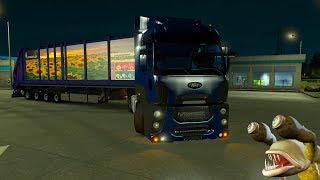Ford Cargo 2842 ОБЗОР Euro Truck Simulator 2 (v1.32.x, 1.33.x)
