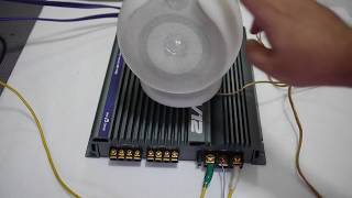 Alpine MRV-F300 V12 car Amplifier test