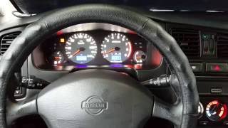 Пересвет приборной панели Nissan Primera P11 GT