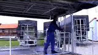 Легковой прицеп трансформер сцена малая