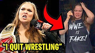10 SECRETS The WWE Hides About Ronda Rousey!