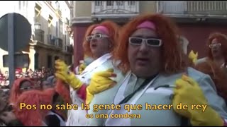 Letras 'Viva La Pepi' Chirigota Carnaval Oficial Cádiz