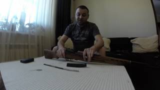 СВТ 40. Установка кронштейна для оптики на СВТ 40.