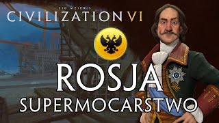Cywilizacja 6 gameplay PL - Rosja #3 - Rozejm z Norwegami