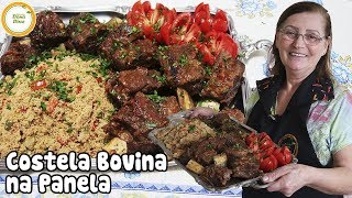 Costela Bovina na Panela | Como Fazer Costela de Boi na Panela #260