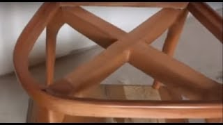 Стул с элементами гнутья древесины.( Steam bending.  )