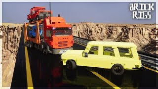 ЛОБОВУШКИ: КАМАЗ ПРОТИВ ЛЕГКОВУШЕК | ЛЕГО АВАРИИ | BRICK RIGS ОНЛАЙН