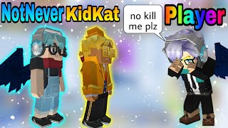 Blockman Go: Bed Wars: Destroying Teams with NotNever in Blockman Go Bedwars (1.11.18)