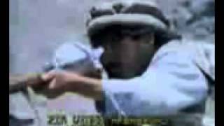 Scene from Mujaheddin movie with beautifl patriotic Xurasanian Parsi song