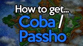 How to get Coba and Passho Berry Pokemon X and Y